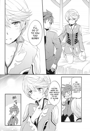 (HaruCC20) [DearMyFriends (Yukako)] Datte Dare mo Oshiete Kurenai | That's because nobody taught me (Tales of Zestiria) [English] [Doushi no Jikan Scanlations] - Page 17