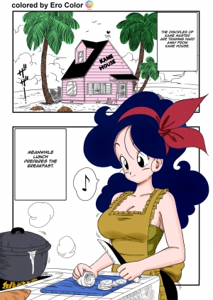 [Yamamoto] Hard na Oshigoto! It's hard work! (Dragon Ball) [English][Colorized] - Page 3