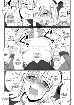  (C87) [Atelier Lunette (Mikuni Atsuko)] SCANDALOUS -Haisetsu no Utahime- act.4 [English] [Toks]  - Page 19