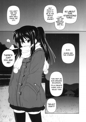 [Circle Credit (Akikan)] Kyonko to Issho (The Melancholy of Haruhi Suzumiya) [English] =LWB= - Page 3