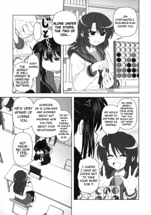 [Circle Credit (Akikan)] Kyonko to Issho (The Melancholy of Haruhi Suzumiya) [English] =LWB= - Page 23