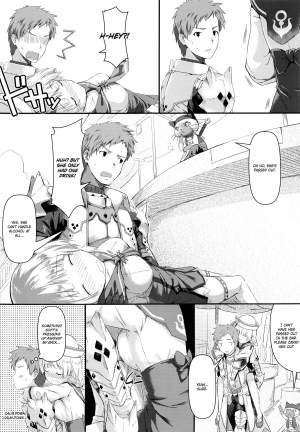 (C84) [Shadow Sorceress Communication Protocol (Hiten)] Kinkyuu Quest -Uketsukejou ga Taihen desu- (Monster Hunter) [English] =desudesu+EroMangaGirls= - Page 6