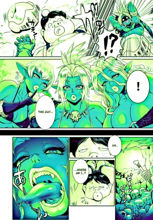 [Odd] Orc Musume wa Ikemen ga Osuki | Orc girls love handsome guys (Green) - Page 3