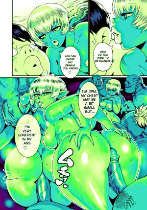 [Odd] Orc Musume wa Ikemen ga Osuki | Orc girls love handsome guys (Green) - Page 15