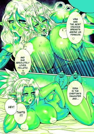 [Odd] Orc Musume wa Ikemen ga Osuki | Orc girls love handsome guys (Green) - Page 16