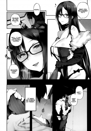 (C96) [kulmov_ (Kurowa)] Shouganai naa Kono Hentai Uzai Kouhai | If you insist, Annoying and Perverted Kouhai (Fate/Grand Order) [English] [Coffedrug] - Page 4