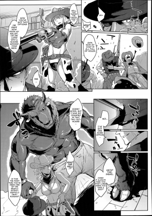 [Fan no Hitori] Wild Beastly West (COMIC Unreal 2014-06 Vol.49) [English] [thetsuuyaku] - Page 6