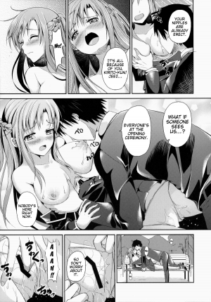 (SC63) [TwinBox (Hanahanamaki, Sousouman)] Shishunki ni Nama de Nakadashi suru. | To Cum Inside Raw During Puberty. (Sword Art Online) [English] {doujin-moe.us} - Page 7