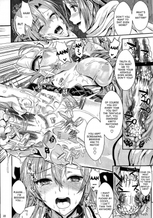 [YURIRU-RARIKA (Kojima Saya, Lazu)] Shujou Seikou 2 Bangai-hen (Sword Art Online) [English] [desudesu] - Page 22