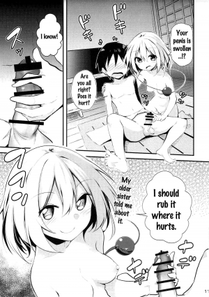 (Reitaisai 14) [Arutana (Chipa)] Koishi Onee-chan ni Makasenasai (Touhou Project) [English] {doujins.com} - Page 10