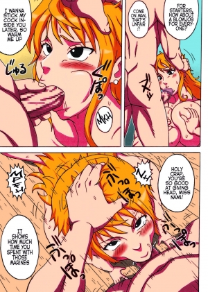 (COMIC1☆10) [Naruho-dou (Naruhodo)] Nami SAGA 2 (One Piece) [English] {doujin-moe.us} [Colorized] - Page 7