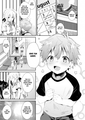 [ZacLock (ZACRO)] Futari de Orusuban | House Sitting Together (Fate/stay night) [English] [Anzu] [Digital] - Page 4