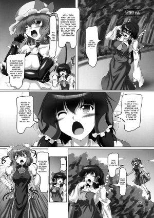 (C86) [Hikari no Tomoshibi (Kousoku)] Bondage Kasen-chan wa Inran Pink Kawaii!! (Touhou Project) [English] [hardcase8translates] - Page 6