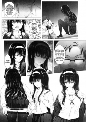 [Ao no Sunadokei (HanaRu)] Kasumi Utako no Sex Koukyoushi (Saenai Heroine no Sodatekata) [English] {Hennojin} - Page 9