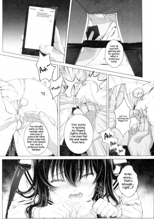 [Ao no Sunadokei (HanaRu)] Kasumi Utako no Sex Koukyoushi (Saenai Heroine no Sodatekata) [English] {Hennojin} - Page 14