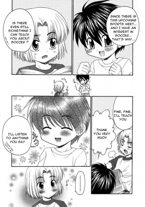 [Yamano Kitsune] Kimi ni Muchuu! (Shounen Ai No Bigaku 09 The Bokura no Undoukai) [English] [Shouta-kun] - Page 5