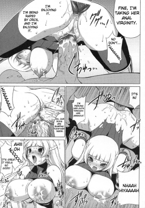 [Onomeshin] Bakunyuu Kishi Shion | Big Titty Warrior Sion (Tatakau Heroine Ryoujoku Anthology Toukiryoujoku 7) [English] {doujin-moe.us} - Page 14