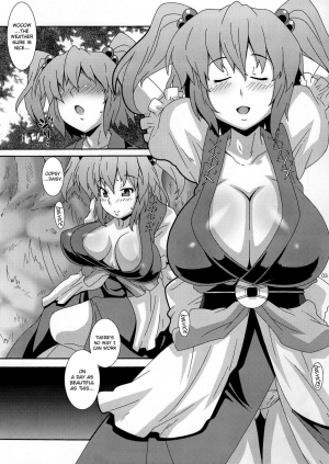 (Kouroumu 6) [Akusei-Shinseibutsu (Nori)] Daikaiten Komachi (Touhou Project) [English] [Darknight + Afro] - Page 3