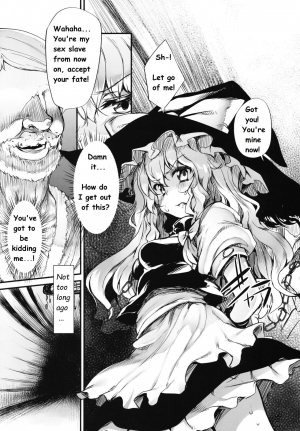 (C81) [Marked-two (Maa-kun)] Marisa wa Taihen na Choukyou o Ukete Shimaimashita (Touhou Project) [English] - Page 4