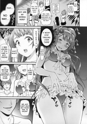 (C93) [Dai 6 Kichi (Kichirock)] Joshidaisei Minami Kotori no YariCir Jikenbo Case. 2 | College Girl Kotori Minami's Hookup Circle Files Case #2 (Love Live!) [English] - Page 7