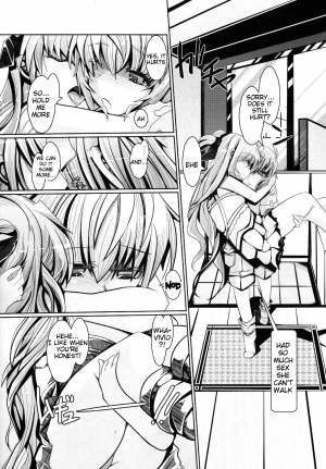 (SC62) [EUNOXLINE (U-1)] Vivio to Issho ni Training! | Training With Vivio! - My ☆ Lovers After (Mahou Shoujo Lyrical Nanoha) [English] [Tigoris] - Page 12