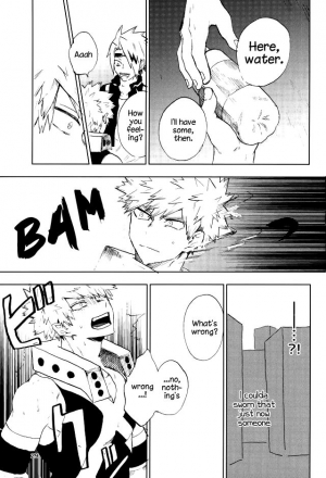 (SPARK12) [Fuzainoyamada (Fuzai Yumoto)] Danshi Kinsei | Boys Prohibited (Boku no Hero Academia) [English] {shousanki} - Page 27