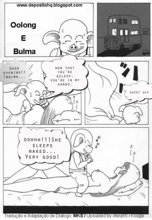  Bulma and Oolong (dragonball)[english]