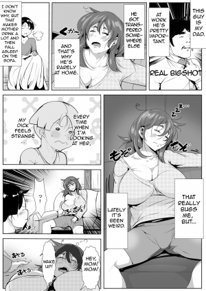 [AKYS Honpo] Neteiru Okaa-san ni Yokujou Shite Shimatta Musuko | Son Lusting After His Sleeping Mother [English][Amoskandy] - Page 4