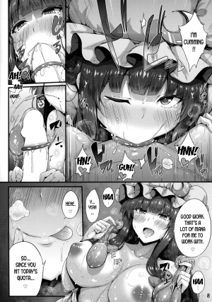 (C96) [YuKi-IRo (Yukiusagi.)] Maryoku Shibori (Touhou Project) [English] [desudesu] - Page 8