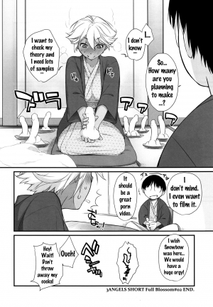 (C91) [Yokoshimanchi. (Ash Yokoshima)] 3ANGELS SHORT Full Blossom #02 [English] {doujins.com} - Page 28