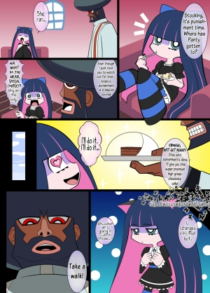 (C79) [Carrot Works (Hairaito)] Sperma & Sweets with Villager (Panty & Stocking with Garterbelt) [English] [Little White Butterflies] - Page 3