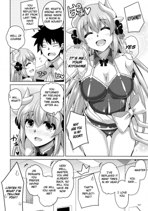 (C92) [Dokomademo Aoi Sora ni Ukabu Niku. (Nikusoukyuu.)] Ai wa... Omoi kurai ga Choudo Ii (Fate/Grand Order) [English] [Doujins.com] - Page 21