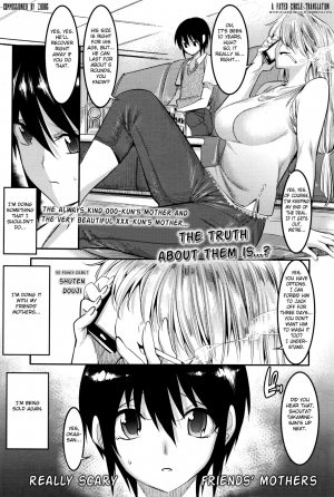 [Shuten Douji] Hontou wa Kowai Tomodachi no Okaa-san | Really Scary Friends' Mothers (Girls ForM Vol.11) [English] [Fated Circle] - Page 2