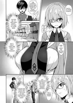 (C94) [Yakiniku Tabetai (Derauea)] Mash Kyrielight Suimin Kansatsu Houkokusho (Fate/Grand Order) [English] [q91] - Page 5