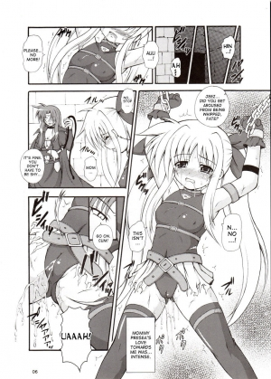 (SC40) [Kurubushi-kai (Dowarukofu)] Fate-chan wa Do M nano!! (Mahou Shoujo Lyrical Nanoha) [English] [desudesu] - Page 5