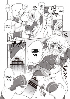 (SC40) [Kurubushi-kai (Dowarukofu)] Fate-chan wa Do M nano!! (Mahou Shoujo Lyrical Nanoha) [English] [desudesu] - Page 7