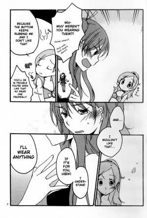 [Niratama (Sekihara Umina)] Kenkappuru no Nichijou | Everyday Life of a Bickering Couple (Suite PreCure) [English] - Page 8