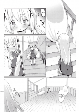 (C89) [Netekuras (Lolisin)] Moshikashite, Chino-chan Onesho Shichatta no?? (Gochuumon wa Usagi desu ka?) [English] - Page 9