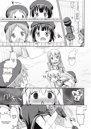 (C89) [Netekuras (Lolisin)] Moshikashite, Chino-chan Onesho Shichatta no?? (Gochuumon wa Usagi desu ka?) [English] - Page 14