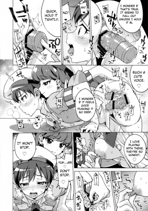 (C92) [Muchakai (Mucha)] Femme Tachi Boy Neko a la Mode (Kirakira PreCure a la Mode) [English] - Page 9