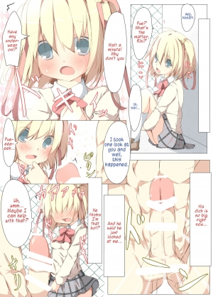 [Tabuchi-san Chi (Tabuchi)] Fwehhh... Nande Riki-kun Pantsu Haite Naino!? (Little Busters!) [English] [#visualnoveltalk] [Digital] - Page 6