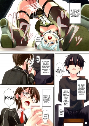 (C83) [Seven Days Holiday (Shinokawa Arumi, Koga Nozomu)] Mad Tea Party (Sword Art Online) [English] {Tigoris Translates} - Page 9