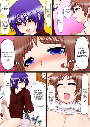 [Hatomame (Ago)] Uchi no Musume to Otokonoko!! ~Love Love Kan Kan Ecchi Nikki~ [English] [SaHa] - Page 12