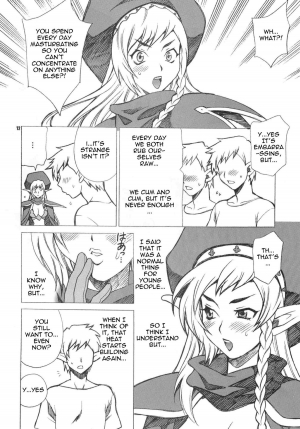 (C76) [Shallot Coco (Yukiyanagi)] Yukiyanagi no Hon 21 Alaine Kyoukan Sennen Meno Hatsujou | Alleyne's Millenial Fuck (Queen's Blade) [English] {doujin-moe.us} - Page 10