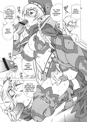 (C76) [Shallot Coco (Yukiyanagi)] Yukiyanagi no Hon 21 Alaine Kyoukan Sennen Meno Hatsujou | Alleyne's Millenial Fuck (Queen's Blade) [English] {doujin-moe.us} - Page 13