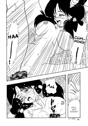 (C48) [Chirigami Goya, Fusuma Goten (Shouji Haruko)] YYY (Dragon Ball Z) [English] [Zero Translations] - Page 19