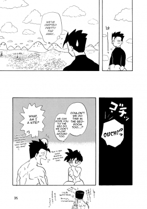 (C48) [Chirigami Goya, Fusuma Goten (Shouji Haruko)] YYY (Dragon Ball Z) [English] [Zero Translations] - Page 35