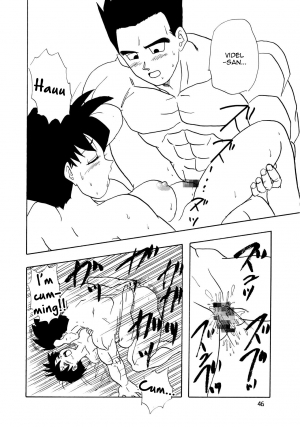 (C48) [Chirigami Goya, Fusuma Goten (Shouji Haruko)] YYY (Dragon Ball Z) [English] [Zero Translations] - Page 46