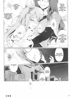 (COMIC1☆11) [Atelier Lunette (Mikuni Atsuko)] Naritai no! Re-Fuyukawa-ke Shitei Monogatari- [English]  - Page 21