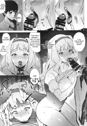 (C93) [Amarini Senpaku! (Yokkora)] Takane ga Doutei P ni Karada o Motomerareru Hon | A Book Where the Virgin P Takes Takane (THE iDOLM@STER) [English] [Gogtaf] - Page 7